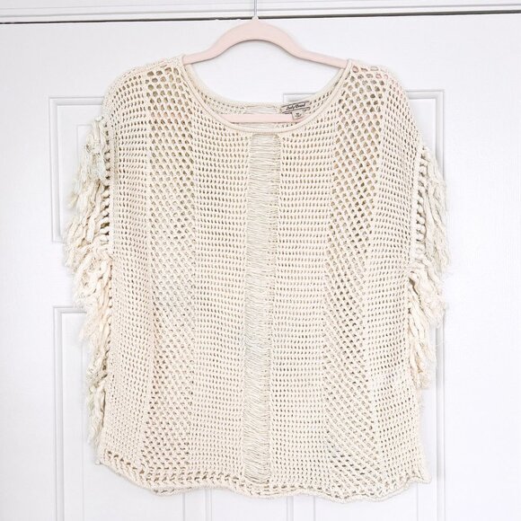 Lucky Brand Nomad Fringe Sweater - Picture 2 of 3